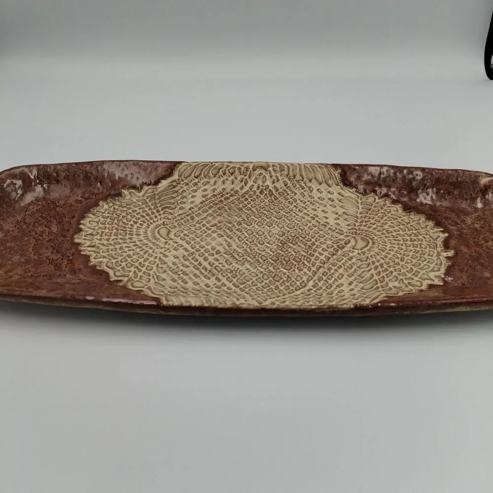 Brookwood Ceramic‎ Handmade Glazed Platter 15